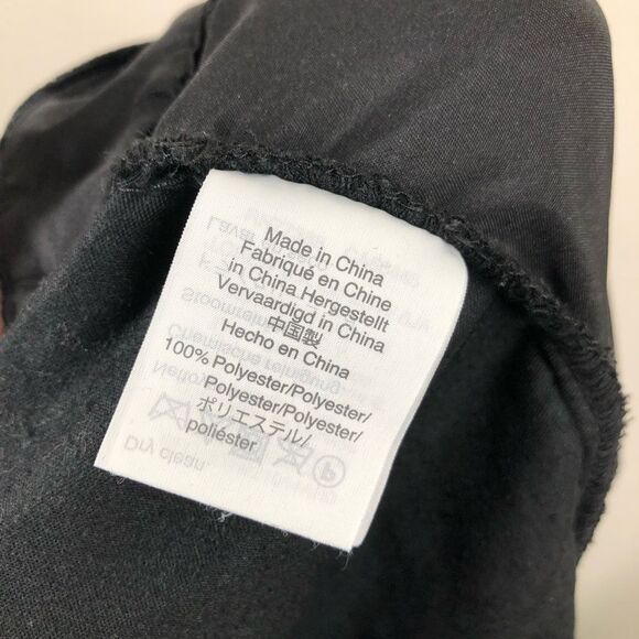 J Crew Mercantile Drapey Pull On Pants In Black Velvet Size 12 - Picture 6 of 7